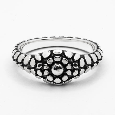 M4 RING - OXIDIZED