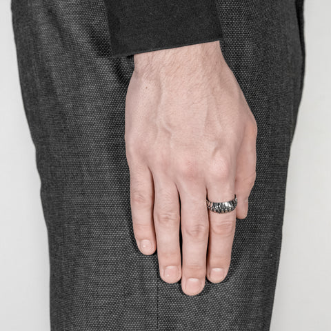 M5 RING - OXIDIZED