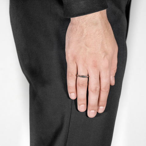 M1 RING - OXIDIZED
