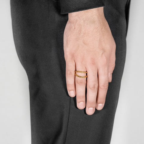 M6 RING - GOLD